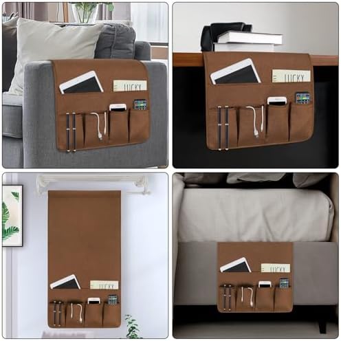 Remote Control Holders for Armchairs, Couch Caddy, Featuring Non-Slip Bases - Image 4