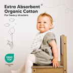 KeaBabies 8-Pack Organic Baby Bibs - Image 5