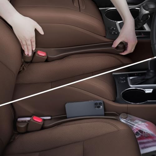 Givifive Car Seat Gap Filler Organizer 2Pack Soft Foam 3IN1 Multifunctional by Givifive