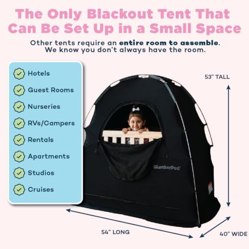SlumberPod The Original Blackout Sleep Tent - Image 6