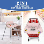 PILLANI Shopping Cart Seat for Baby, High Chair Cover for Restaurant Seat - Image 4