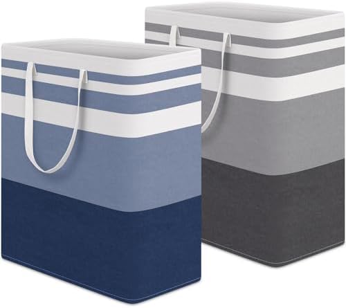 HomeHacks 2 Pack Laundry Baskets, Laundry Hampers Bags by HomeHacks