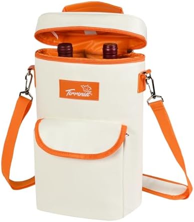 Tirrinia 2 Bottle Wine Cooler Tote Carrier by Tirrinia