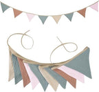 Pennant Banner Bunting Flags Multicolor, Garland Triangle Banners Fabric - Image 4