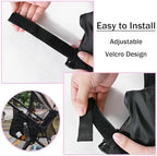 2PCS Universal Side Sling Stroller Cargo Net, Portable Storage Mesh Bag - Image 4