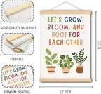 DNEULYR Motivational Wall Decor, Let's Grow Bloom and Root - Image 6