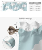 Kids Blackout Tie Up Valance Curtains - Image 6
