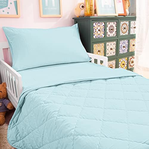 NTBAY Toddler Microfiber Bedding Set, 4 Piece - Image 5