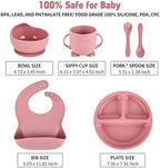 Silicone Baby Feeding Set, Suction Plate Bowl - Image 2