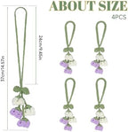 Flower Curtain Tiebacks, Cute Curtain Holdbacks - Image 2