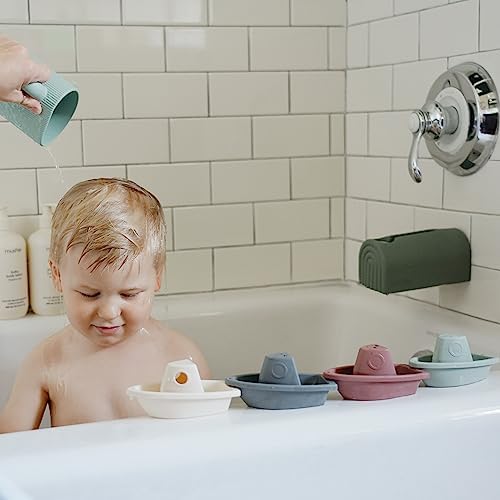 mushie Bath Spout Cover | Soft Silicone Bathtub Faucet Safety Guard - Image 4