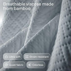 Niagara Crib 2 Pack 100% Waterproof Mattress Protector, Soft Breathable Crib - Image 2