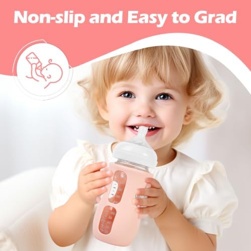 3 Pack Silicone Sleeves for Philips Avent Natural Glass Baby Bottles - Image 3