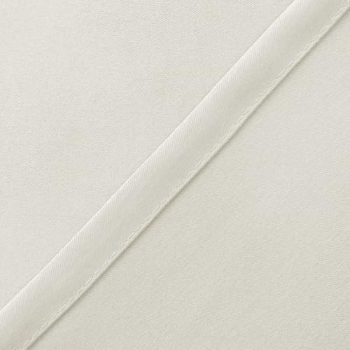 Hiasan Ivory Valance Curtains for Window 60 x 18 Inches 1 Panel - Image 3