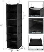 MAX Houser 6 Tier Hanging Closet Organizer - Image 3