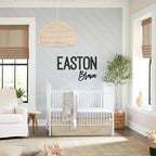 First and Middle Name Signs for Nursery Wooden Name Signs for Kids Room - Image 2