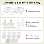 Straw Cup Conversion Kit for Philips Avent Natural Baby Bottles, Weighted Straw - Image 7