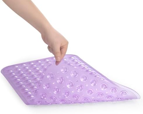 AmazerBath Bath Tub Mat, Medium Size 27.6 x 15 Inches Non-Slip Shower Mats - Image 2