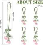Flower Curtain Tiebacks, Cute Curtain Holdbacks - Image 2