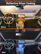 EcoNour Windshield Sunshade for Chevy Silverado/GMC Sierra 2007-2012 - Image 4
