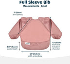 Tiny Twinkle Long Sleeve Bib for Babies & Toddlers | Waterproof Smock Bib for - Image 5