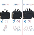 NISHEL Travel Toiletry Bag for women, Portable Hanging Organizer for - Image 3