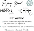 Name Sign for Nursery, Woodland Nursery Decor, Custom Plaque, Nursery Decor - Image 3