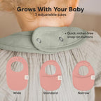 KeaBabies 8-Pack Organic Baby Bibs - Image 4