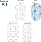 Yoofoss 3-Pack Bassinet Sheets for Boys Girls Universal Fit - Image 3