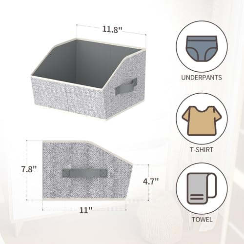 Homsorout Storage Bins for Shelves - Image 3