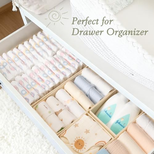 Criusia Drawer Organizer 18-Piece Set, Dresser Organizer - Image 5