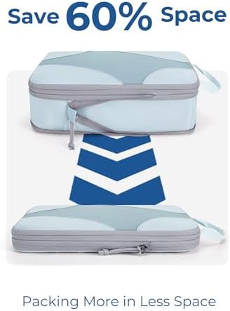 Bagsmart Compression Packing Cubes, Travel Bag Cruise Ship Essentials - Image 2