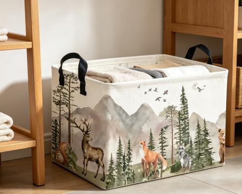 Rectangle Kids Baskets Animal Basket Cute Storage Bin Fish Box - Image 6