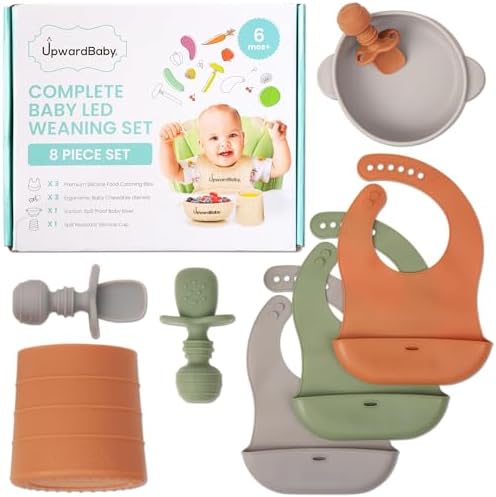 Upward Baby Led Weaning Supplies, Silicone Baby Feeding Set, Baby Feeding by UpwardBaby