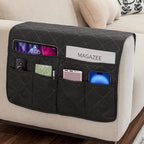Remote Control Holder for Recliner Armchair Caddy Couch Armrest Organizer by DECKALY