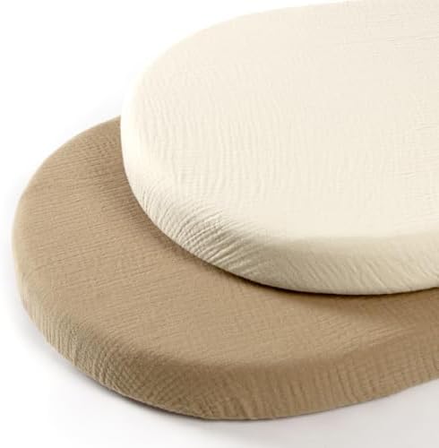 lulumoon Muslin Bassinet Sheets by Lulumoon