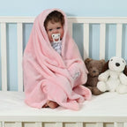 CREVENT 2Pcs 30''X40'' Cute Cozy Fluffy Warm Baby Blankets - Image 5