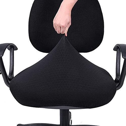 Smiry Stretch Jacquard Office Computer Chair Seat Covers, Removable Washable - Image 5