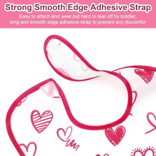 Accmor Baby Bibs for Eating, Waterproof Mess Proof Baby Toddler Bibs, Apron - Image 2