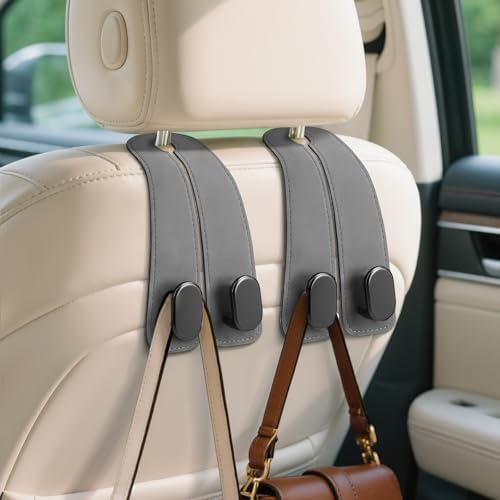 Car Seat Headrest Hooks by Fitnice