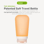 humangear GoToob+ | Refillable Silicone Travel Bottle | Locking Lid | Food-Safe - Image 2