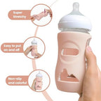 4Pack Silicone Sleeves for Philips Avent Natural Glass Baby Bottles - Image 5