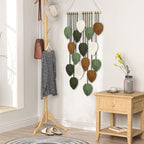 Vertical Macrame Wall Hanging Boho Home Decor Long Narrow Chic Wall Art - Image 6