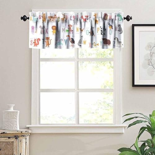 Kids ABC Alphabet Valance Curtains - Image 5