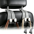 Leather Car Bag Hooks, 2 Pack Headrest Hooks by Unknown