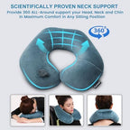 Keemall Inflatable Travel Neck Pillow - Image 4
