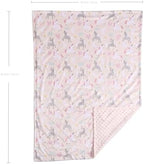 CREVENT 2Pcs 30''X40'' Cute Cozy Fluffy Warm Baby Blankets - Image 7
