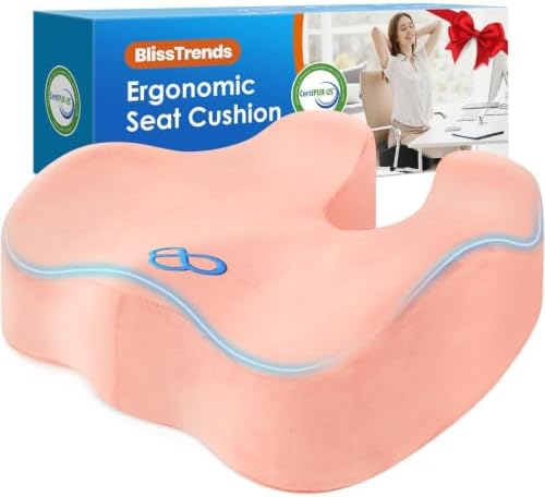 BlissTrends Thick Seat Cushion for Office Chair & Car Seat by BlissTrends