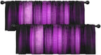 Emvency Valances for Windows, 2 Pack, 52x18 Inch by Emvency