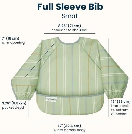 Tiny Twinkle Long Sleeve Bib for Babies & Toddlers | Waterproof Smock Bib for - Image 3